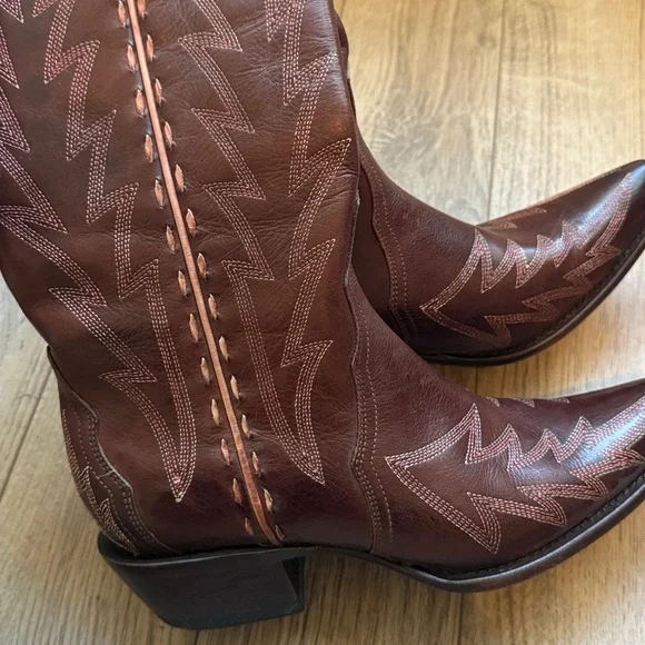 Charlie Horse leather cowboy boots 6.5 - Picture 4 of 8